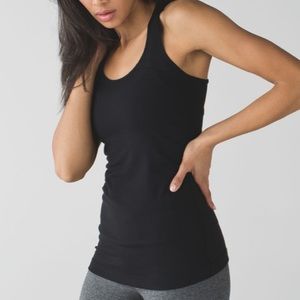 Lululemon Cool Racerback Black sz 4